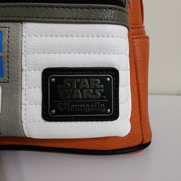 Disney Star Wars Rebel Alliance X wing Loungefly Backpack & matching wallet NWT - Picture 4 of 9